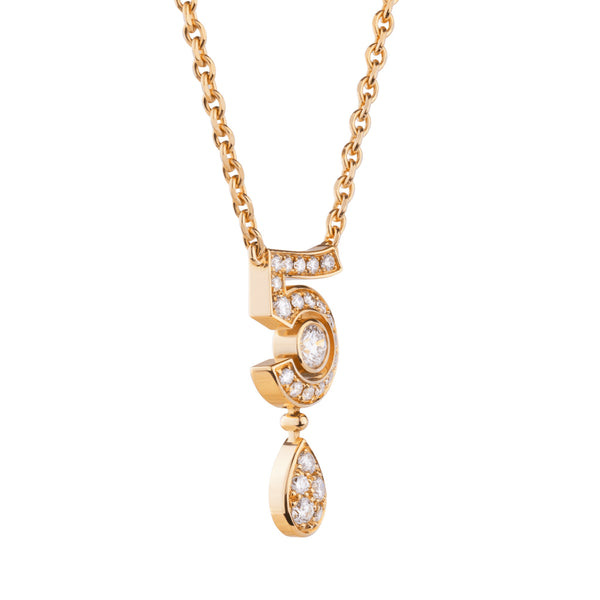 CHANEL Eternal N°5 Necklace - J12193 – Chong Hing Jewelers
