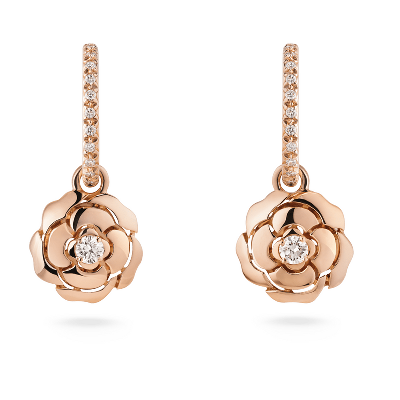 Chanel Crystal CC Logo Star Drop Earrings - Yoogi's Closet