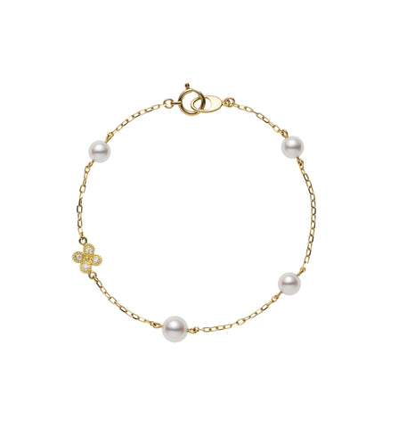 Mikimoto Akoya Cultured Pearl Bracelet  Mikimoto