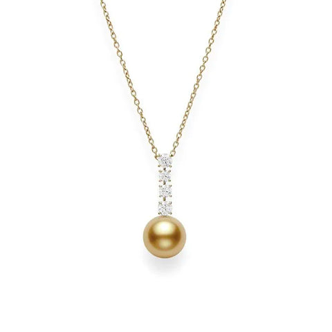 Mikimoto Golden South Sea Cultured Pearl Pendant  Mikimoto