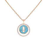 Messika Turquoise Lucky Move PM Necklace  Messika