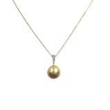 Mikimoto Golden South Sea Pearl Necklace  Mikimoto