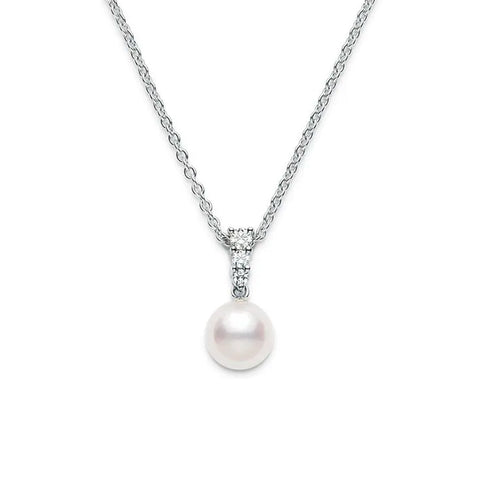 Mikimoto Morning Dew Akoya Cultured Pearl Pendant  Mikimoto