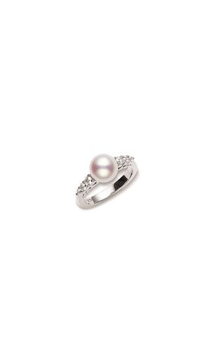 Mikimoto Morning Dew Akoya Cultured Pearl Ring  Mikimoto