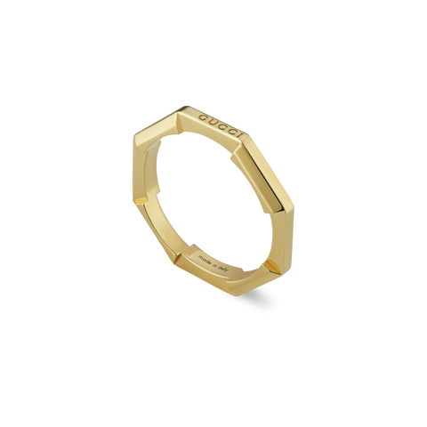 Gucci Link to Love Mirrored Ring  Gucci Jewelry