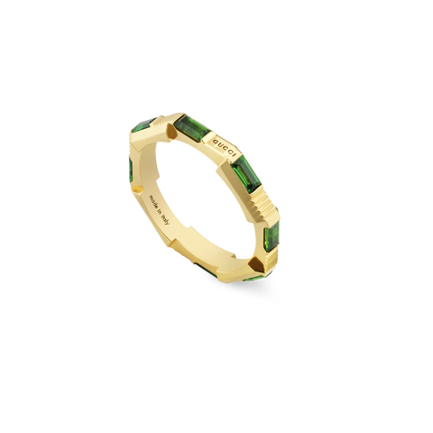 Gucci Link to Love Tourmaline Ring - YBC662256002  Gucci Jewelry