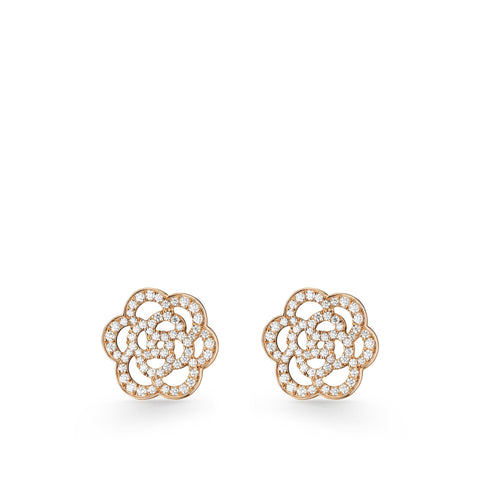 CHANEL Camélia Ajouré Earrings