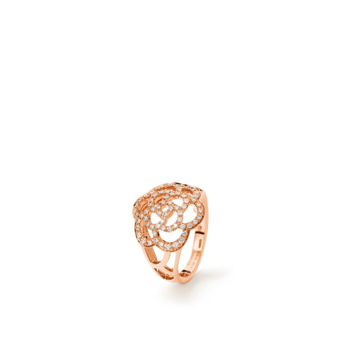 CHANEL Camélia Ajouré Ring