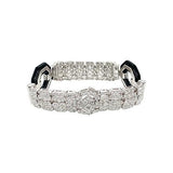 Diamond and Onyx Bracelet