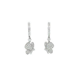 Diamond Butterfly Earrings