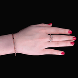 Diamond Butterfly Ring