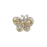 Diamond Butterfly Ring