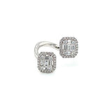 Diamond Bypass Ring