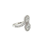 Diamond Bypass Ring