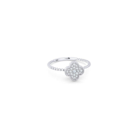 Diamond Clover Ring