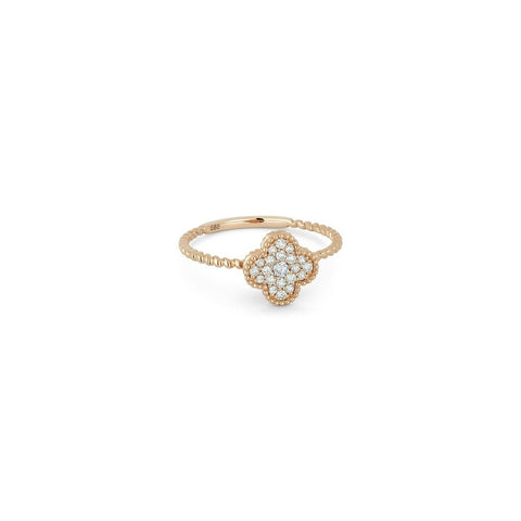 Diamond Clover Ring  CH Collection