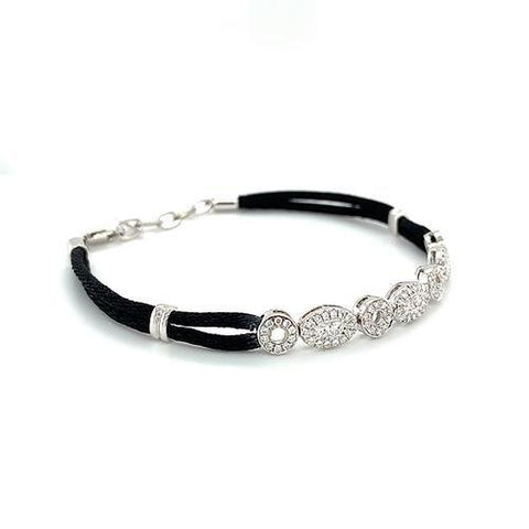 Diamond Cord Bracelet