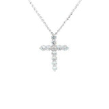 Diamond Cross Pendant and Chain