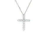 Diamond Cross Pendant and Chain