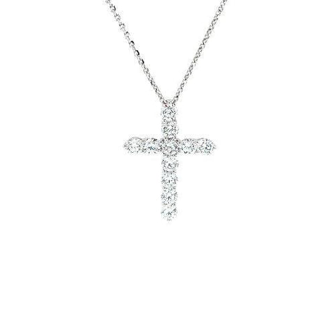 Diamond Cross Pendant and Chain  CH Collection