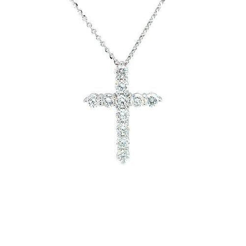 Diamond Cross Pendant and Chain  CH Collection