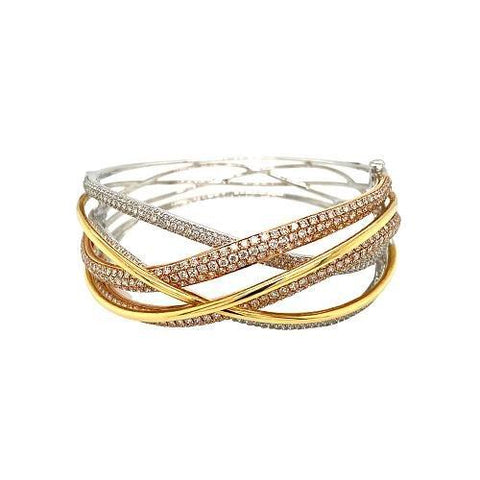 Diamond Cuff Bangle  CH Collection