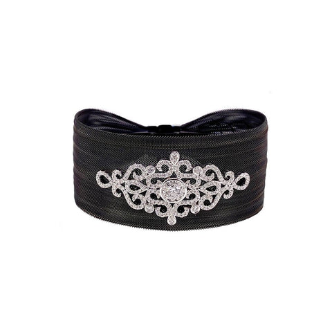 Diamond Double Mesh Cuff