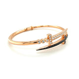 Diamond Double Sword Bangle  CH Collection