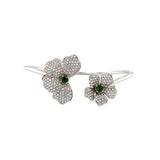 Diamond Flower Bangle