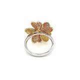 Diamond Flower Ring