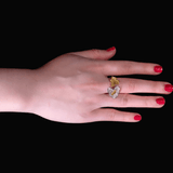 Diamond Flower Ring