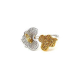 Diamond Flower Ring