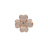 Diamond Flower Ring