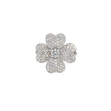 Diamond Flower Ring