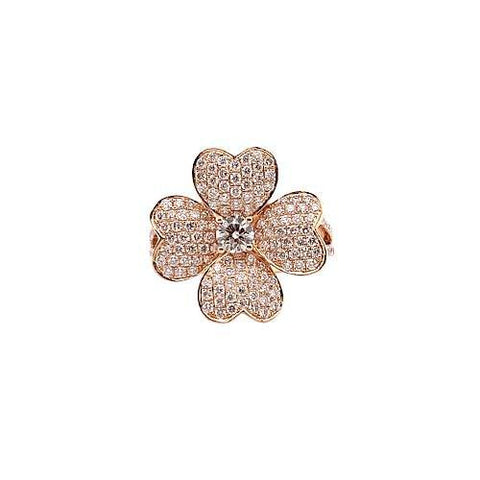 Diamond Flower Ring  CH Collection