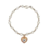 Diamond Heart Bracelet