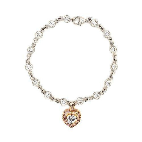 Diamond Heart Bracelet