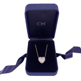 Diamond Heart Pendant and Chain