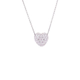 Diamond Heart Pendant and Chain