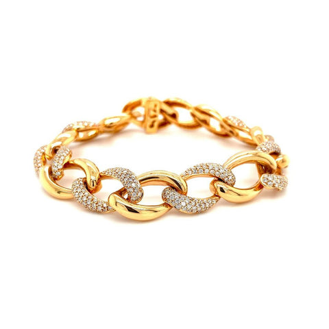 Diamond Link Bracelet
