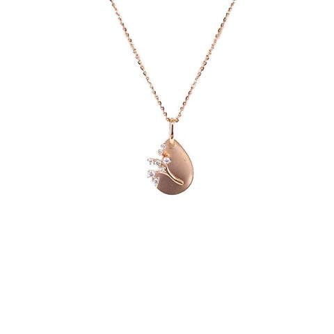 Diamond Pendant and Chain