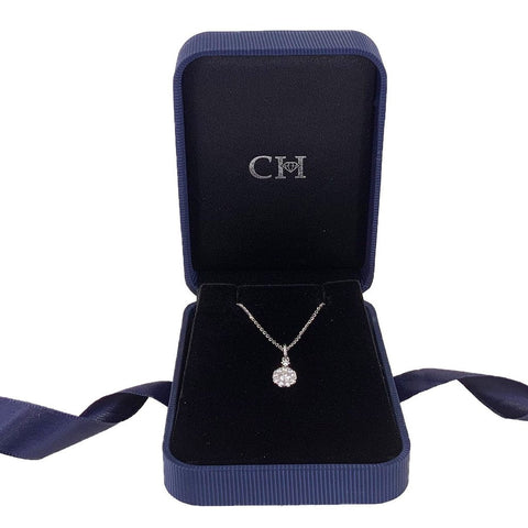 Diamond Pendant and Chain