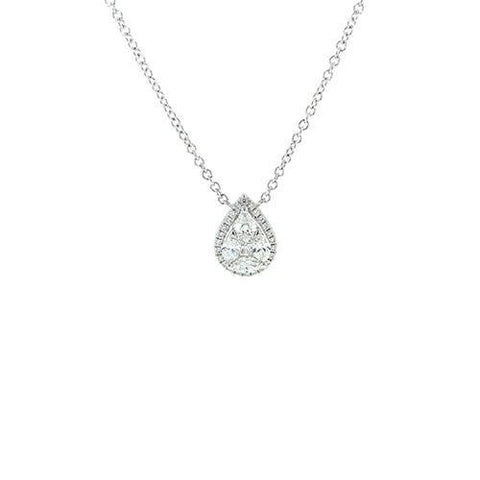 Diamond Pendant and Chain