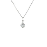 Diamond Pendant and Chain