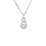 Diamond Pendant and Chain