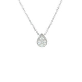 Diamond Pendant and Chain  CH Collection
