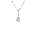 Diamond Pendant and Chain  CH Collection