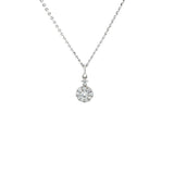 Diamond Pendant and Chain  CH Collection