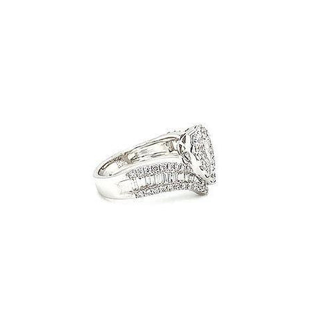 Diamond "V" Ring