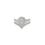 Diamond "V" Ring
